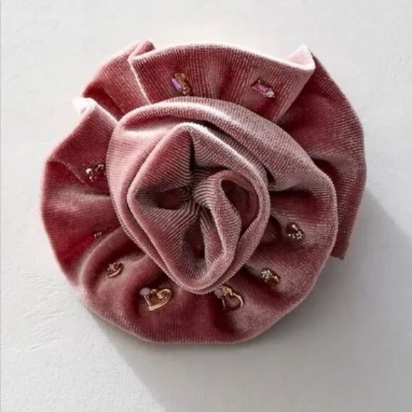 Free People Jewelry - Free People Rosette Stud Brooch NWT
